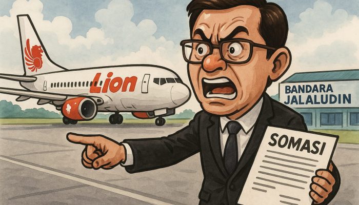 Kuasa Hukum FKPR Hari Ini Layangkan Somasi ke Pihak Bandara Gorontalo dan Lion Air