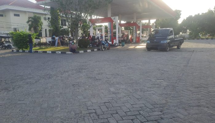 Petugas SPBU di Kota Gorontalo Diduga Isi Pertalite ke Jerigen Dalam Mobil
