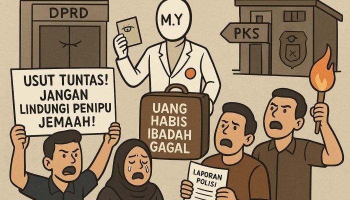 Besok Demo Soal Dugaan Haji Ilegal & Kode Etik DPRD, AMAPK Desak Pencopotan Mustafa Yasin